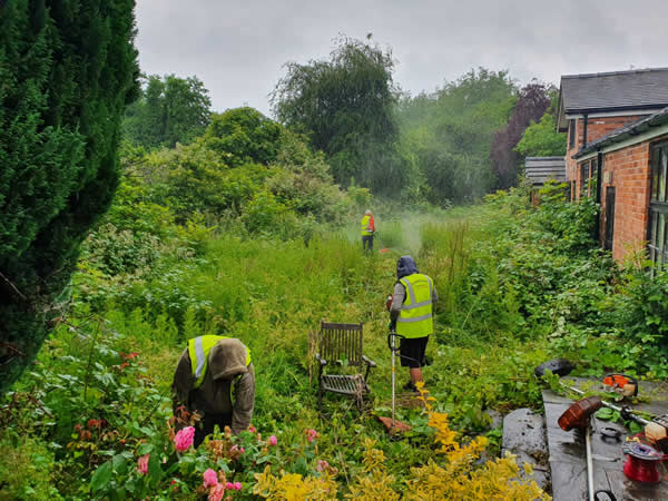 garden clearance in Aston by Sutton